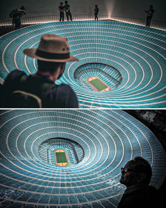 Asi Es Como Podria Verse Un Estadio Con Capacidad Para Un Millon De Personas