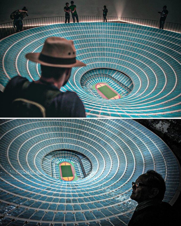 Asi Es Como Podria Verse Un Estadio Con Capacidad Para Un Millon De Personas