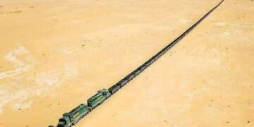 Uno De Los Trenes Mas Largos Del Mundo Es El Que Se Encuentra En Mauritania