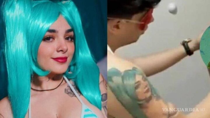 el video de karely ruiz aqui puedes verla con el fan que se tatuo su cara