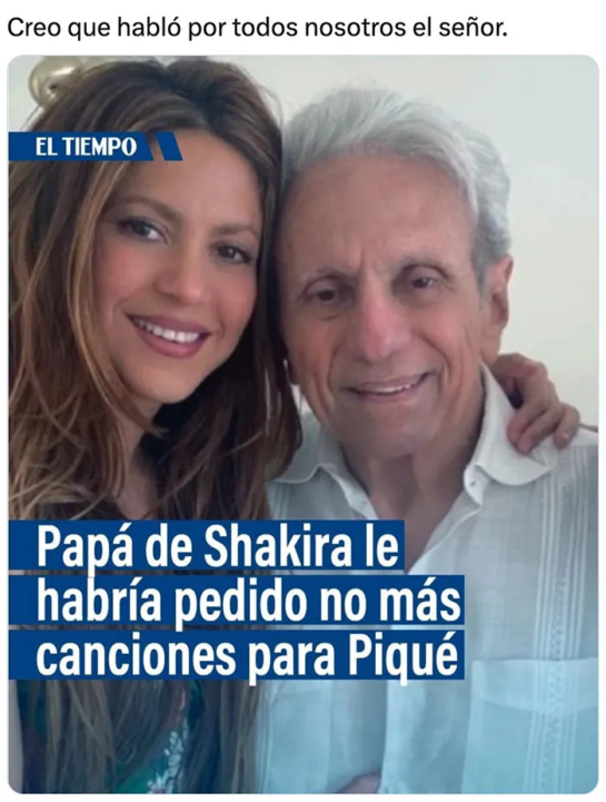 Gracias, señor Shakiro. 8 Gracias Senor Shakiro