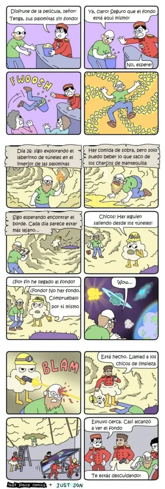 Palomitas sin fondo. 10 Palomitas Sin Fondo