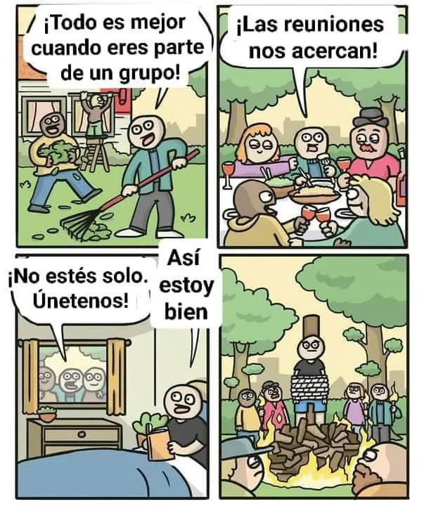 Todo Es Mejor Cuando Formas Parte De Un Grupo
