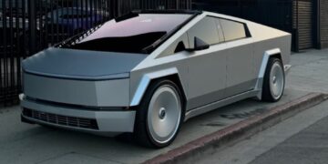 Asi Es El Nuevo Tesla Cybertruck Tuneado De Kim Kardashian