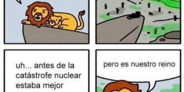 El Rey Leon Version Postapocaliptica