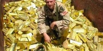 En 2003 Las Tropas Estadounidenses Confiscaron Lingotes De Oro Por Valor De 86835 Millones De Dolares De Un Camion En Irak