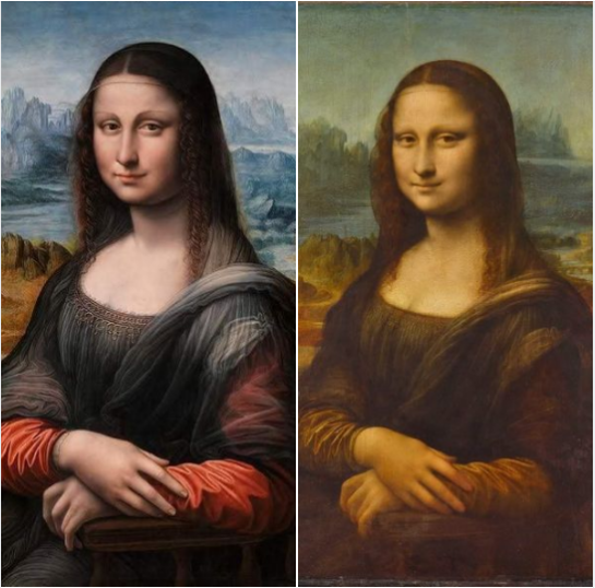 Las dos Giocondas! 34 Las Dos Giocondas
