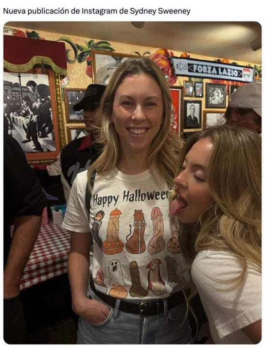 Parece Que A Sydney Sweeney Le Gusta Mucho Halloween