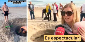 Sabes Que El Hoyo Que Has Cavado En La Playa Es Respetable Cuando Las Noticias Dicen Que Lo Hizo Un Meteorito