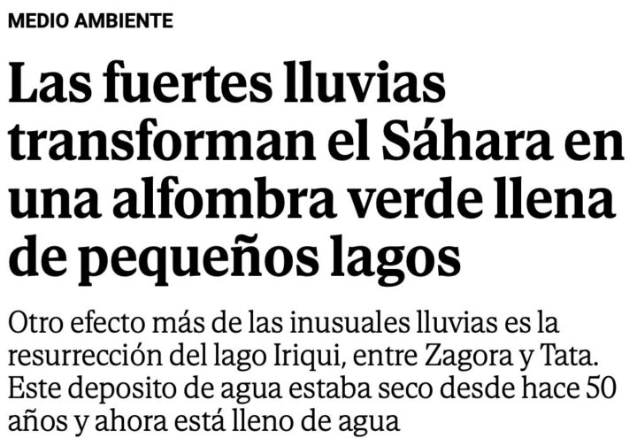 Resurgen lagos en el Sahara que estaban secos desde hace 50 anos2