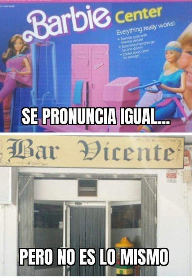 Se Pronuncia Igual Pero No Es Lo Mismo