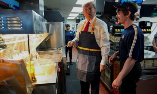 Trump Cumple Su Palabra Y Trabaja Por Un Fin De Semana En Un Mcdonalds De Pensilvania
