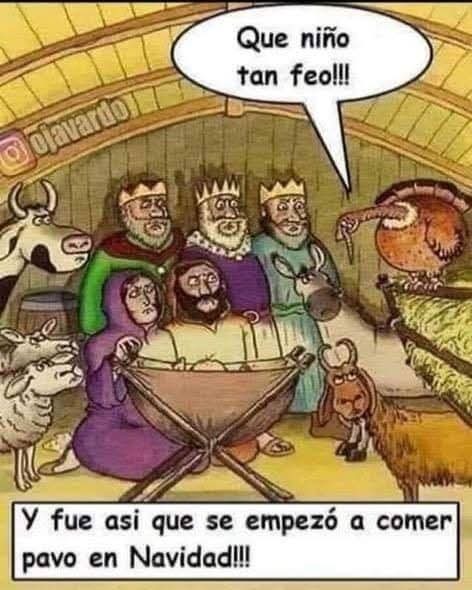 La Historia Del Pavo Navideno