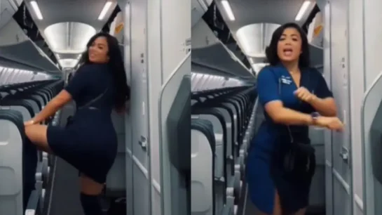 Despiden a una azafata por hacer 'twerking' y grabarse en el pasillo de un avión: "Nunca pensé que esto me costase todo". 1 Despiden A Una Azafata Por Hacer Twerking Y Grabarse En El Pasillo De Un Avion Nunca Pense Que Esto Me Costase Todo