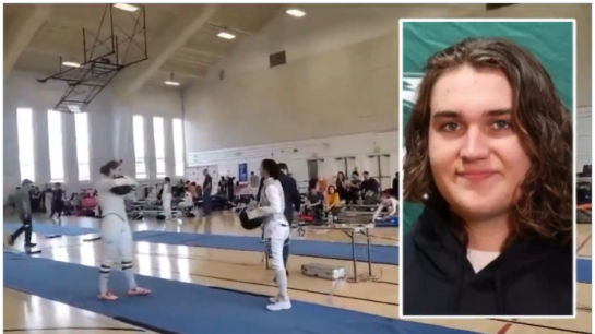 Esgrimista Se Arrodilla Como Protesta Al Enfrentar A Rival Trans