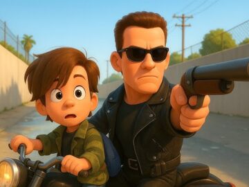 Asi Seria Terminator Al Estilo Pixar