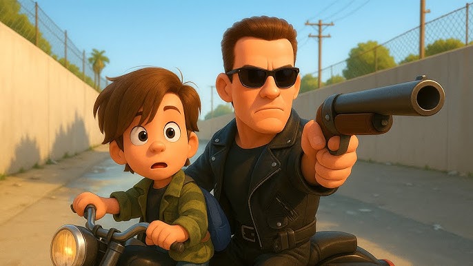 Así sería Terminator al estilo Pixar... 1 Asi Seria Terminator Al Estilo Pixar