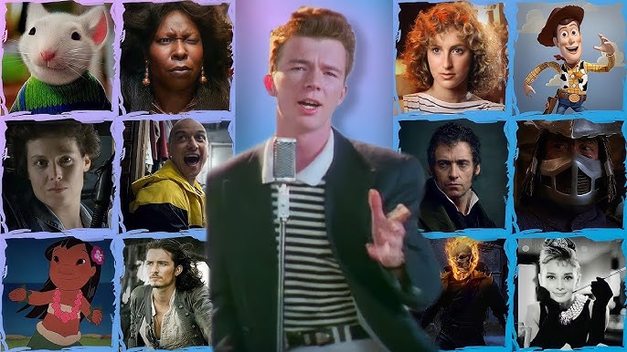 Never Gonna Give You Up De Rick Astley Cantada Por 169 Peliculas