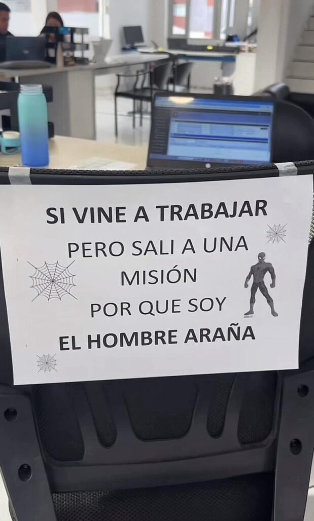 no me puedo enfadar con este ilustre trabajador