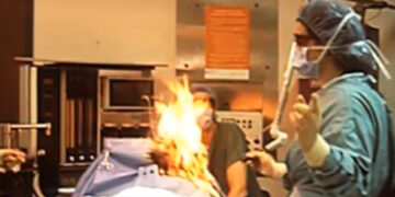 Una Mujer Provoco Un Incendio En El Quirofano Porque Se Le Escapo Un Pedo Mientras La Operaban Con Lazer