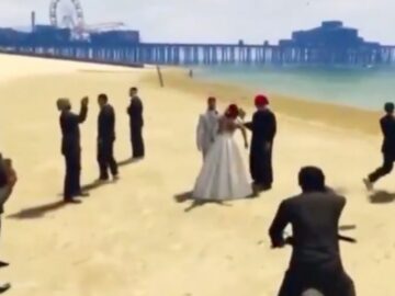 Una Pareja Organiza Su Boda En Un Server De Rol De Gta Online Y Un Loco Se Metio Y Mato A La Novia