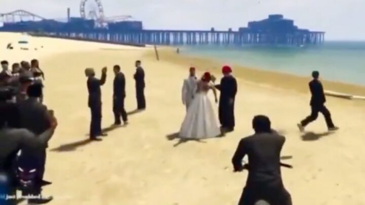 Una pareja organiza su boda en un server de rol de GTA online y un loco se metió y mato a la novia!!! 3 una pareja organiza su boda en un server de rol de gta online y un loco se metio y mato a la novia