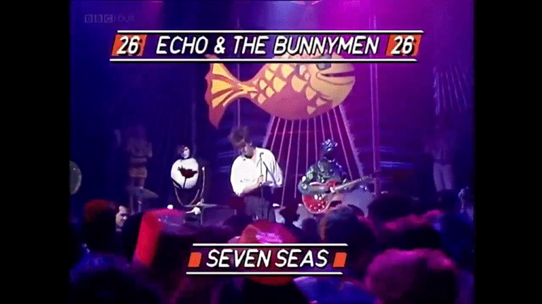 Echo & The Bunnymen, Steven Seas, 1984 1 Echo The Bunnymen Steven Seas 1984