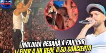 Maluma Regana A Una Madre Por Llevar A Su Bebe A Su Concierto