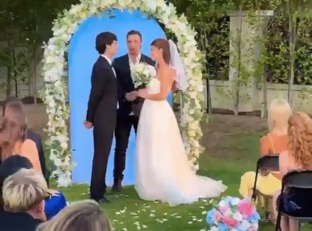 Que bonita boda...