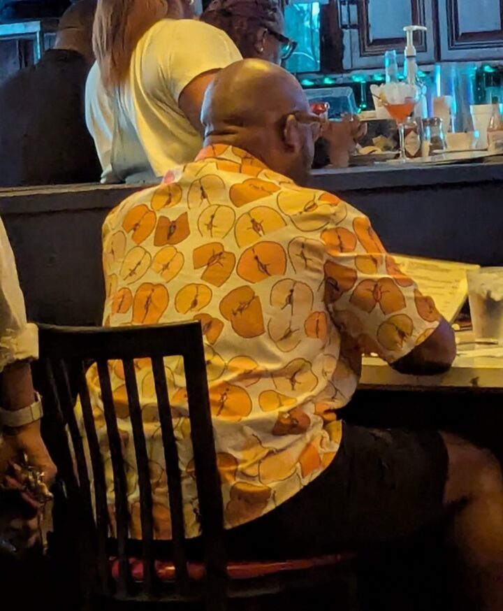 camisa perfecta para ir de comida familiar