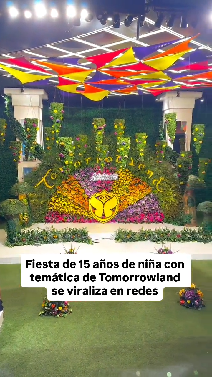 Fiesta De 15 Anos De Tematica De Tomorrowland Se Viraliza En Redes