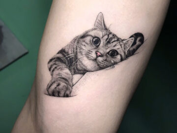 galeria de tatuajes geniales de gatos