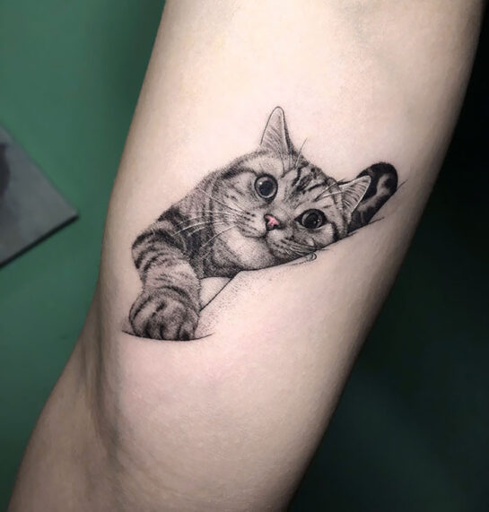 Galería de Tatuajes Geniales de Gatos!! 4 galeria de tatuajes geniales de gatos