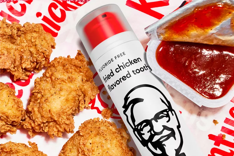 KFCs Fried Chicken Toothpaste Is Real FT BLOG0425 01 8cf7a02458b74595b8066e90c5672142