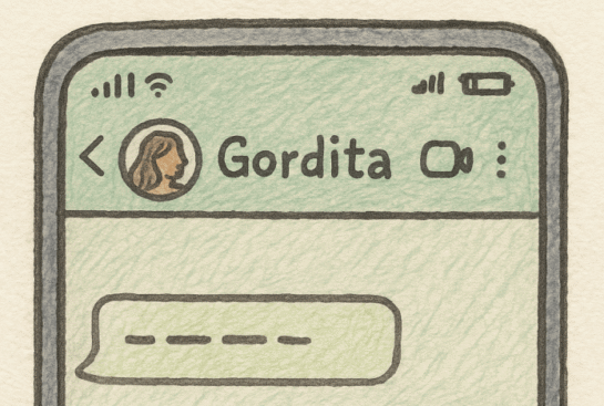 Lo demanda su exesposa por guardarla como “gordita” en su teléfono. 2 Gordita contacto e17612298899181