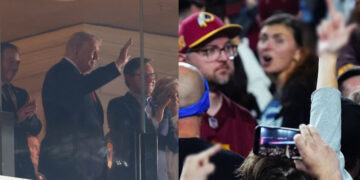 donald trump abucheado partido nfl futbol americano 091125 11