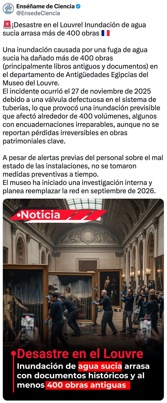 Qué desastre de museo… 1 Captura de Pantalla 2025 12 09 a las 19.23.52
