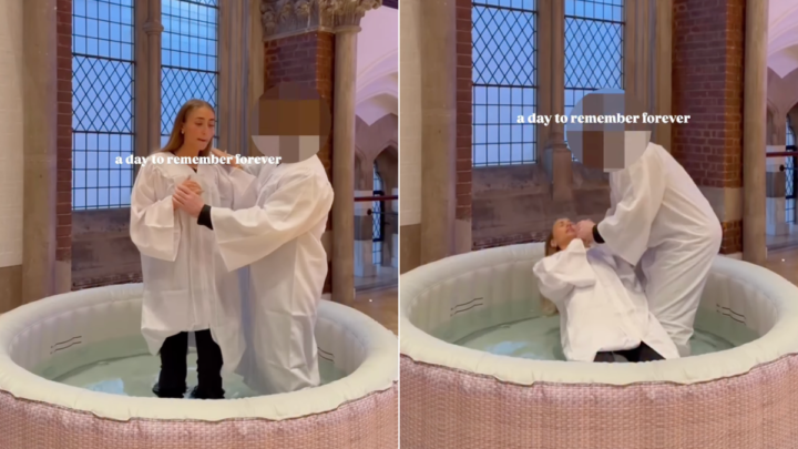 Lily Philips, que tuvo relaciones sexuales con 1.113 hombres en 12 horas, se convierte a Cristo y se bautiza. 3 asdasdasdsd