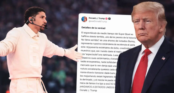 Trump critica show de Bad Bunny: «el peor de la historia» 3 dfgdfgdf